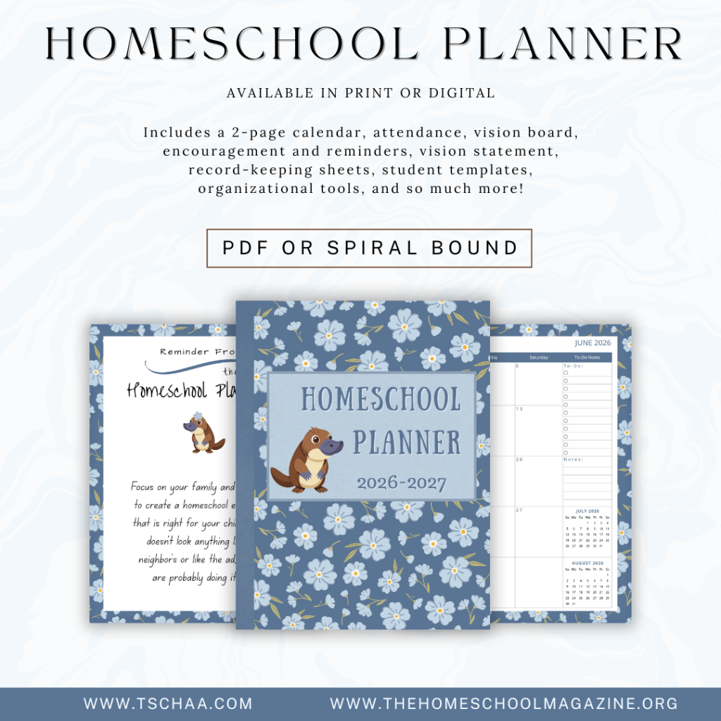 Platypus Homeschool Planner